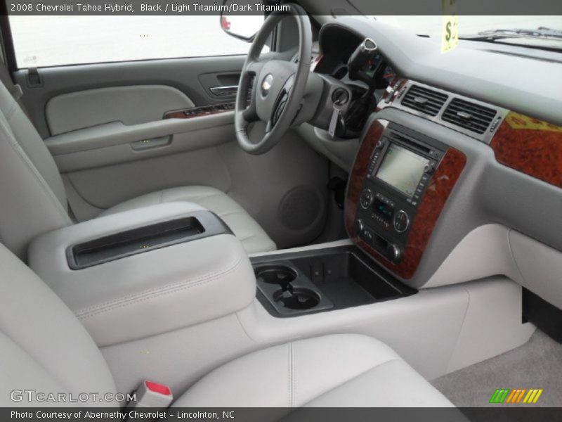 Black / Light Titanium/Dark Titanium 2008 Chevrolet Tahoe Hybrid
