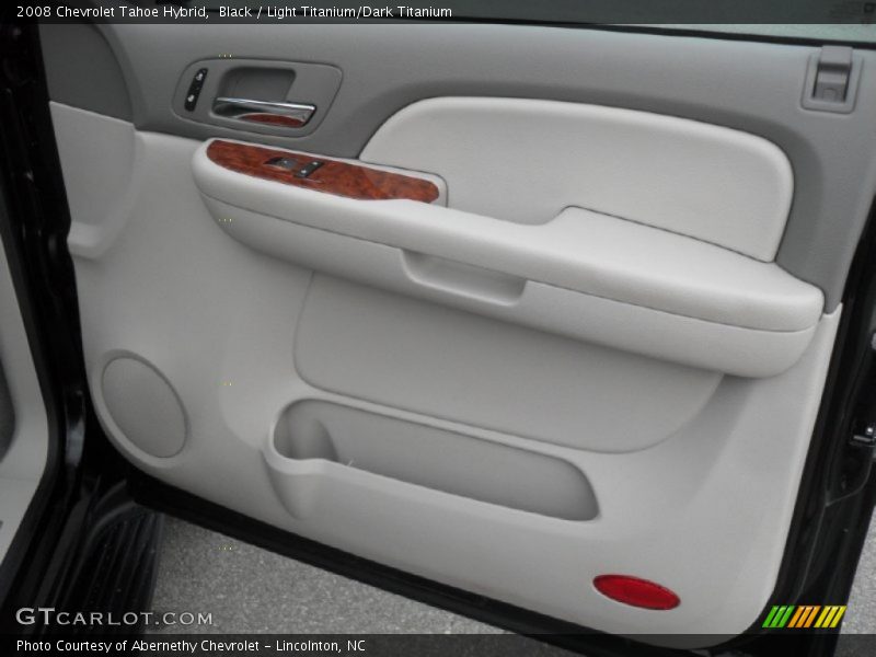 Black / Light Titanium/Dark Titanium 2008 Chevrolet Tahoe Hybrid