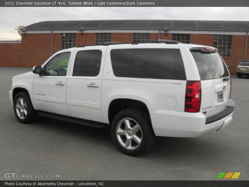 Summit White / Light Cashmere/Dark Cashmere 2012 Chevrolet Suburban LT 4x4
