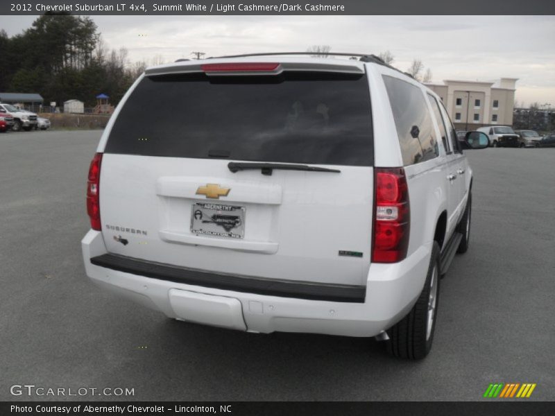 Summit White / Light Cashmere/Dark Cashmere 2012 Chevrolet Suburban LT 4x4