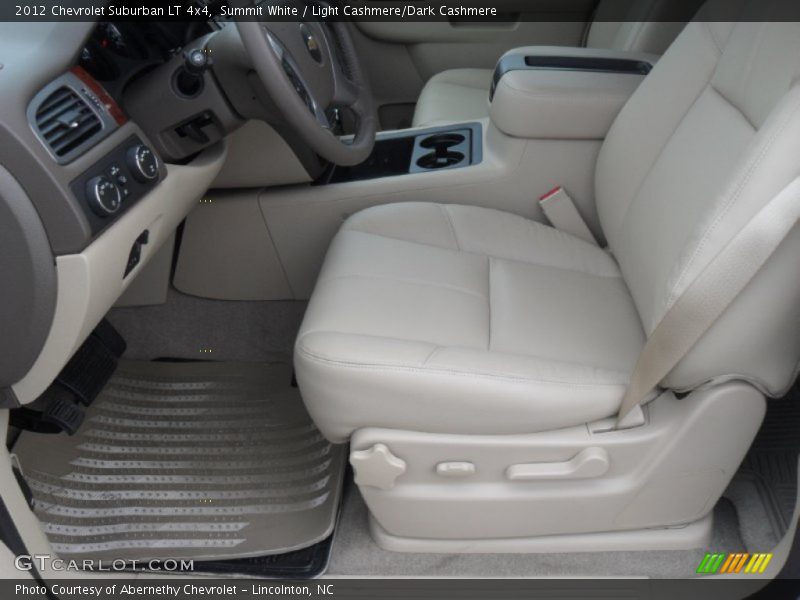 Summit White / Light Cashmere/Dark Cashmere 2012 Chevrolet Suburban LT 4x4