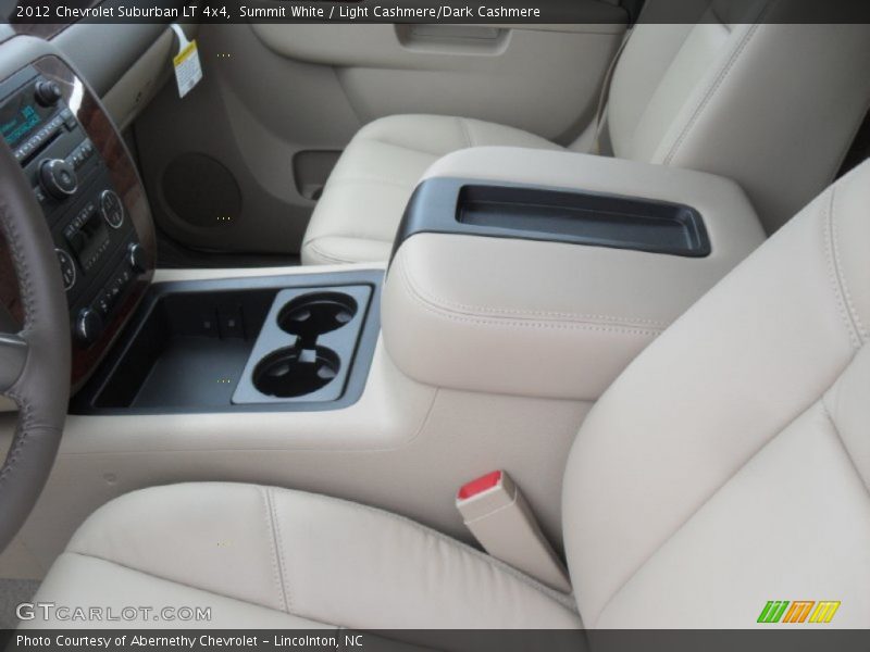 Summit White / Light Cashmere/Dark Cashmere 2012 Chevrolet Suburban LT 4x4