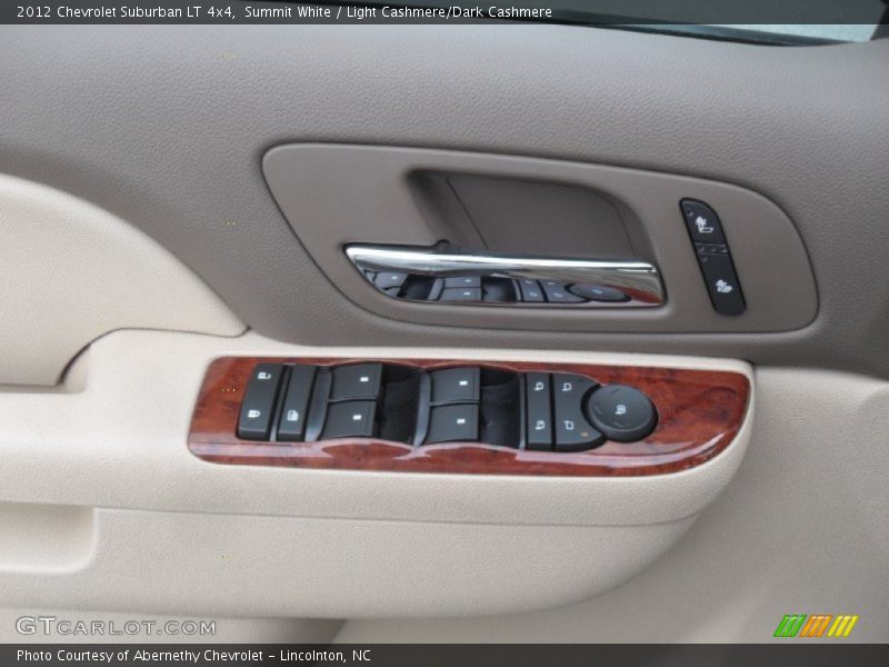 Summit White / Light Cashmere/Dark Cashmere 2012 Chevrolet Suburban LT 4x4