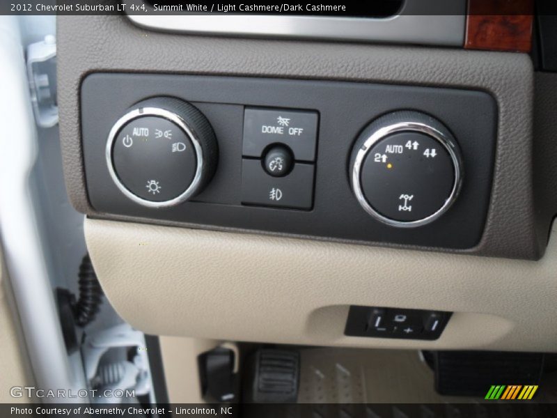 Summit White / Light Cashmere/Dark Cashmere 2012 Chevrolet Suburban LT 4x4