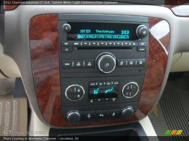 Summit White / Light Cashmere/Dark Cashmere 2012 Chevrolet Suburban LT 4x4