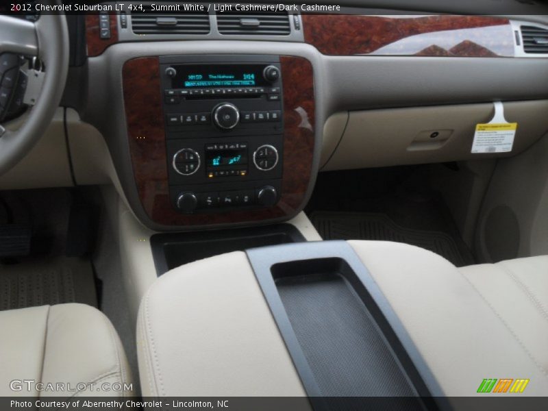 Summit White / Light Cashmere/Dark Cashmere 2012 Chevrolet Suburban LT 4x4