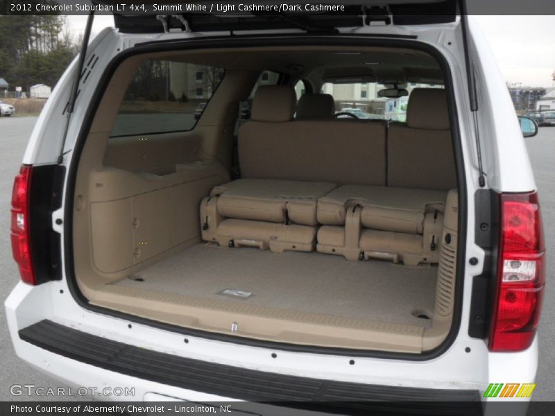 Summit White / Light Cashmere/Dark Cashmere 2012 Chevrolet Suburban LT 4x4