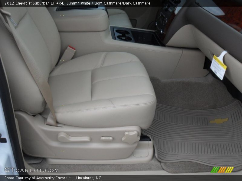 Summit White / Light Cashmere/Dark Cashmere 2012 Chevrolet Suburban LT 4x4