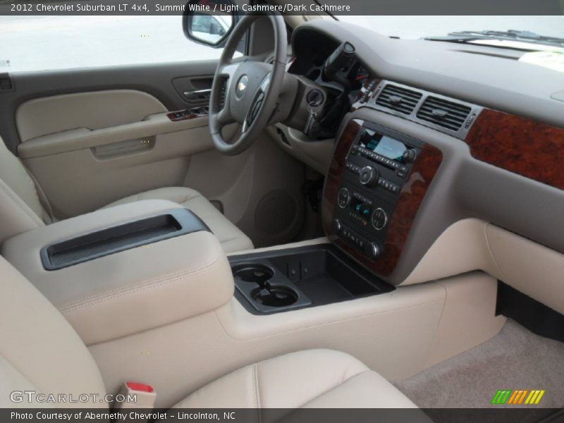 Summit White / Light Cashmere/Dark Cashmere 2012 Chevrolet Suburban LT 4x4