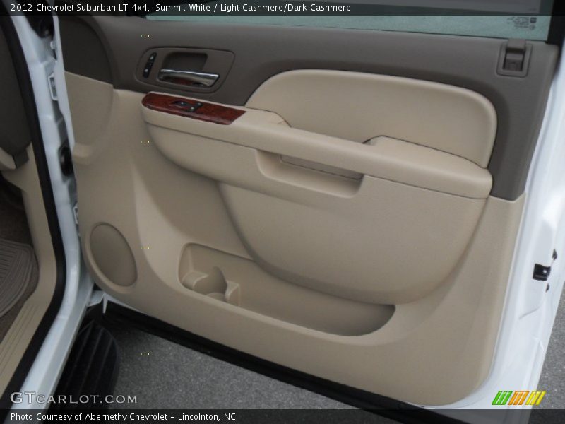 Summit White / Light Cashmere/Dark Cashmere 2012 Chevrolet Suburban LT 4x4