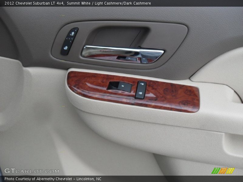 Summit White / Light Cashmere/Dark Cashmere 2012 Chevrolet Suburban LT 4x4