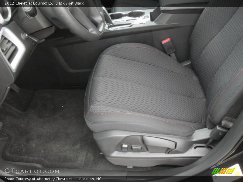 Black / Jet Black 2012 Chevrolet Equinox LS