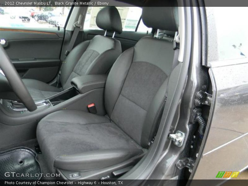 Black Granite Metallic / Ebony 2012 Chevrolet Malibu LT