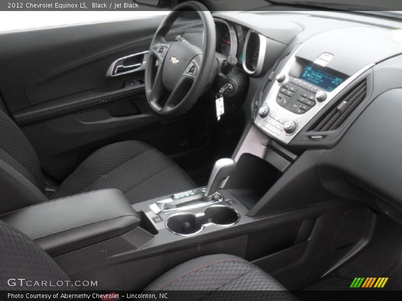 Black / Jet Black 2012 Chevrolet Equinox LS