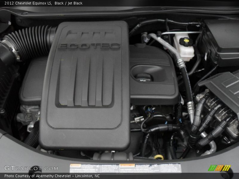 Black / Jet Black 2012 Chevrolet Equinox LS