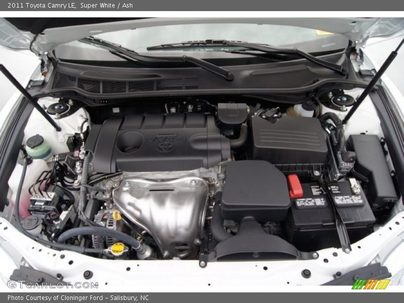 Super White / Ash 2011 Toyota Camry LE