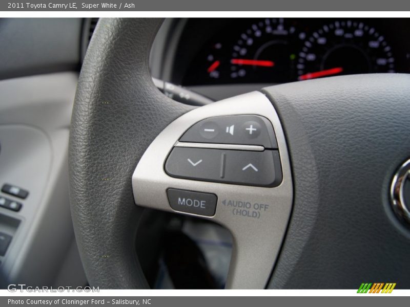 Super White / Ash 2011 Toyota Camry LE