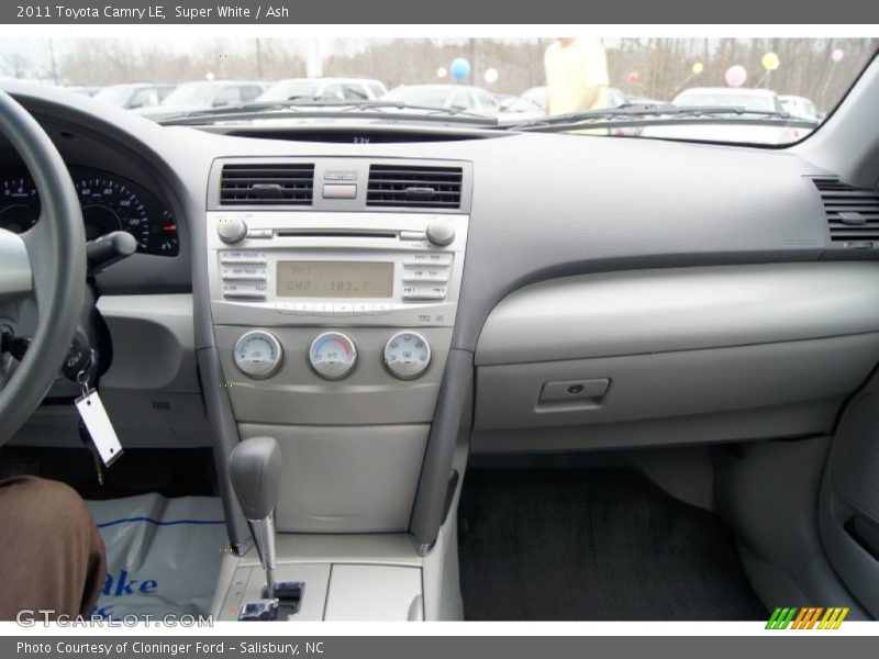 Super White / Ash 2011 Toyota Camry LE