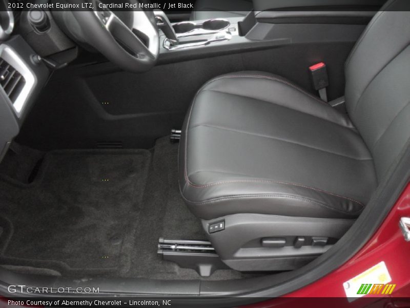 Cardinal Red Metallic / Jet Black 2012 Chevrolet Equinox LTZ