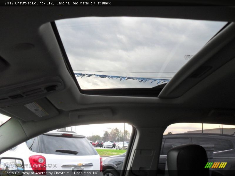 Cardinal Red Metallic / Jet Black 2012 Chevrolet Equinox LTZ
