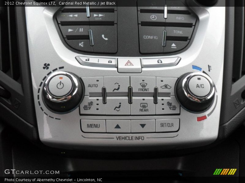 Cardinal Red Metallic / Jet Black 2012 Chevrolet Equinox LTZ