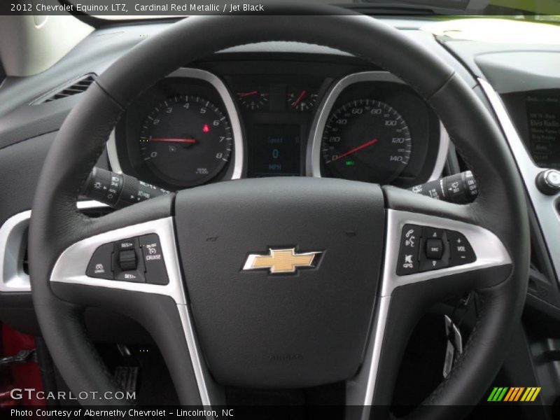 Cardinal Red Metallic / Jet Black 2012 Chevrolet Equinox LTZ