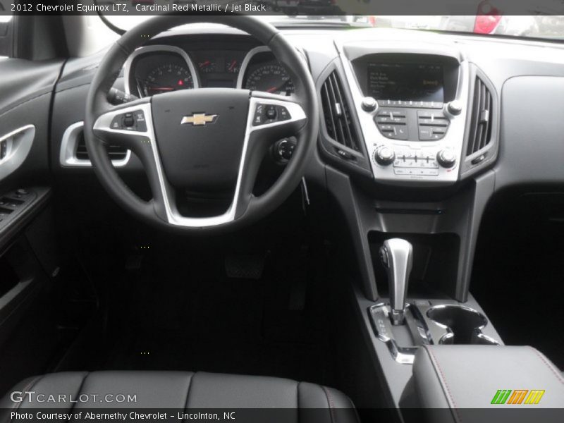 Cardinal Red Metallic / Jet Black 2012 Chevrolet Equinox LTZ