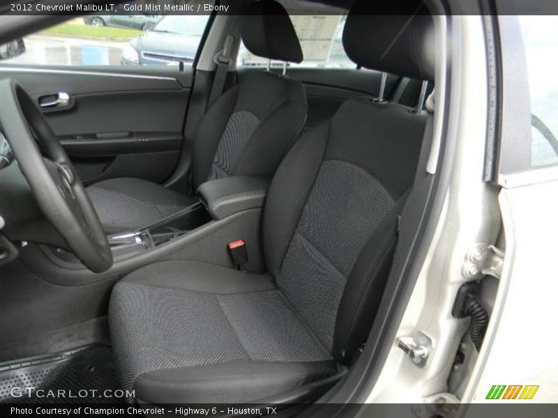Gold Mist Metallic / Ebony 2012 Chevrolet Malibu LT