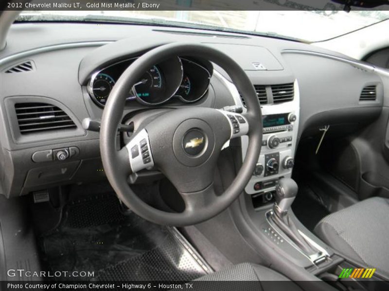 Gold Mist Metallic / Ebony 2012 Chevrolet Malibu LT