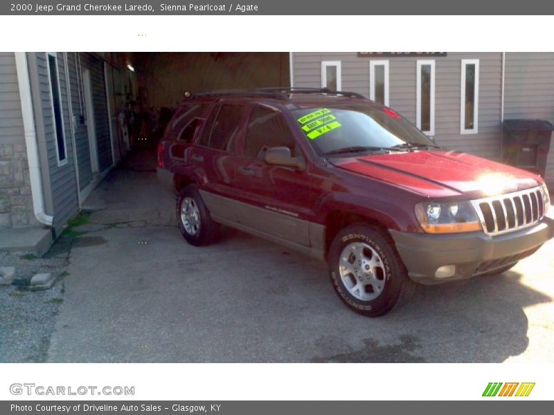 Sienna Pearlcoat / Agate 2000 Jeep Grand Cherokee Laredo