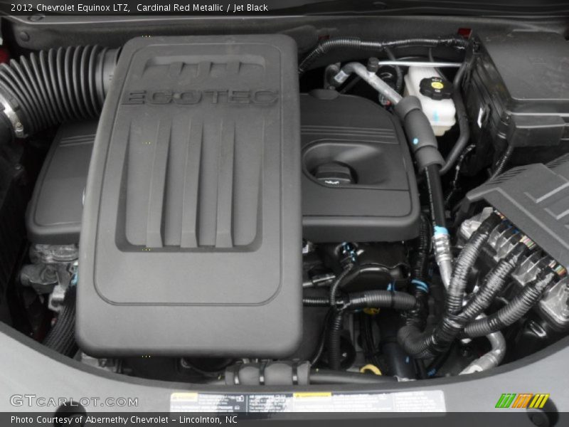 Cardinal Red Metallic / Jet Black 2012 Chevrolet Equinox LTZ