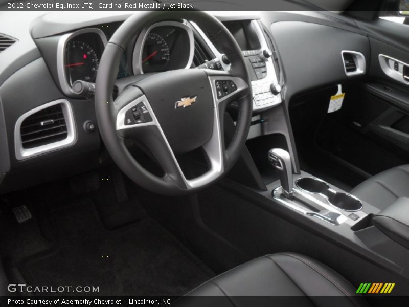 Cardinal Red Metallic / Jet Black 2012 Chevrolet Equinox LTZ