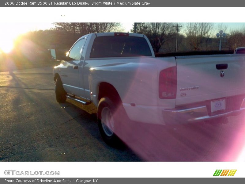 Bright White / Medium Slate Gray 2006 Dodge Ram 3500 ST Regular Cab Dually