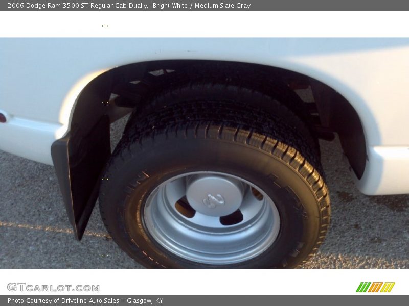 Bright White / Medium Slate Gray 2006 Dodge Ram 3500 ST Regular Cab Dually