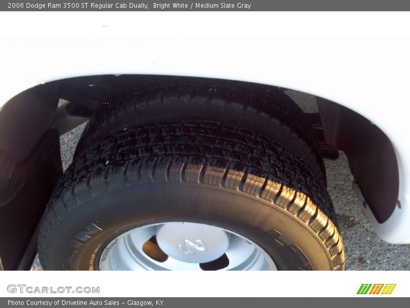 Bright White / Medium Slate Gray 2006 Dodge Ram 3500 ST Regular Cab Dually