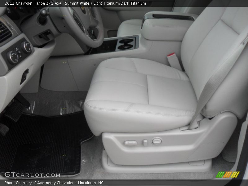 Summit White / Light Titanium/Dark Titanium 2012 Chevrolet Tahoe Z71 4x4