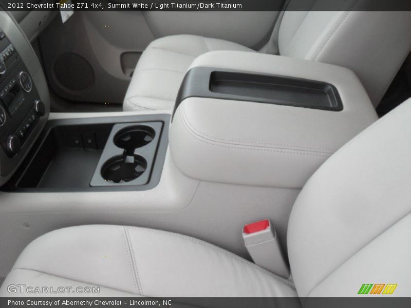 Summit White / Light Titanium/Dark Titanium 2012 Chevrolet Tahoe Z71 4x4