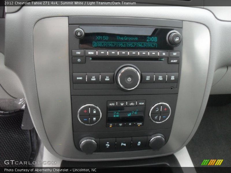 Summit White / Light Titanium/Dark Titanium 2012 Chevrolet Tahoe Z71 4x4
