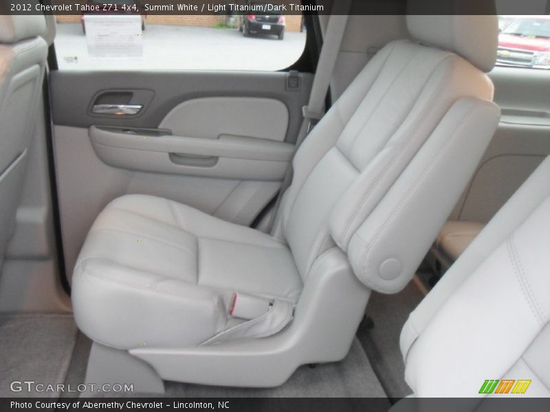 Summit White / Light Titanium/Dark Titanium 2012 Chevrolet Tahoe Z71 4x4