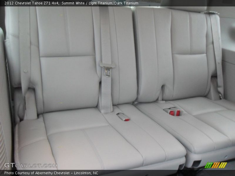 Summit White / Light Titanium/Dark Titanium 2012 Chevrolet Tahoe Z71 4x4