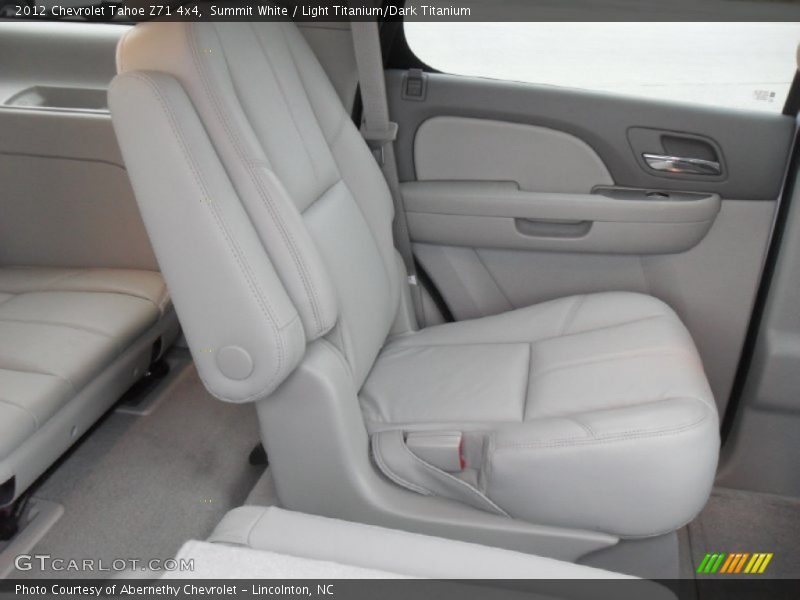 Summit White / Light Titanium/Dark Titanium 2012 Chevrolet Tahoe Z71 4x4