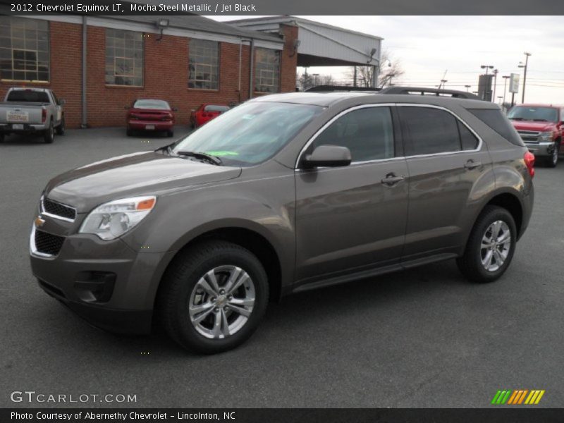 Mocha Steel Metallic / Jet Black 2012 Chevrolet Equinox LT