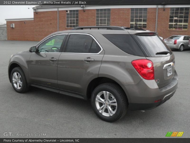 Mocha Steel Metallic / Jet Black 2012 Chevrolet Equinox LT