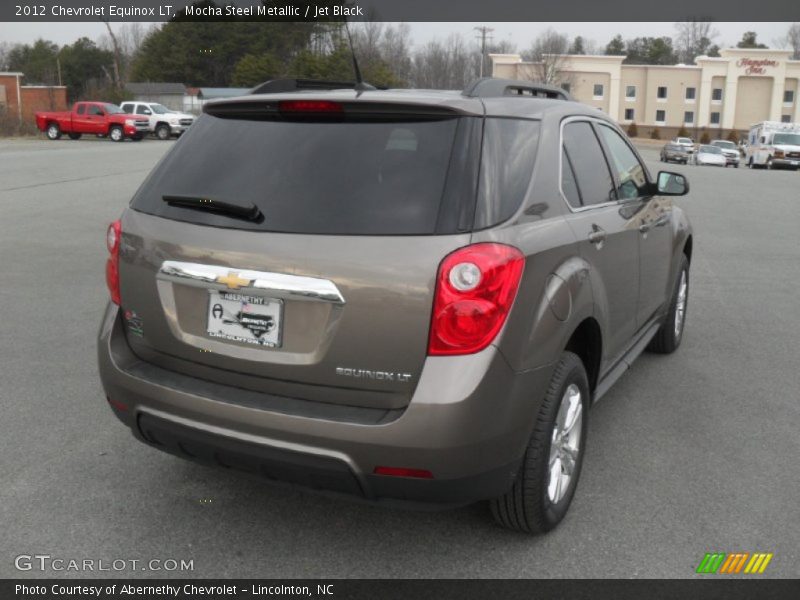 Mocha Steel Metallic / Jet Black 2012 Chevrolet Equinox LT