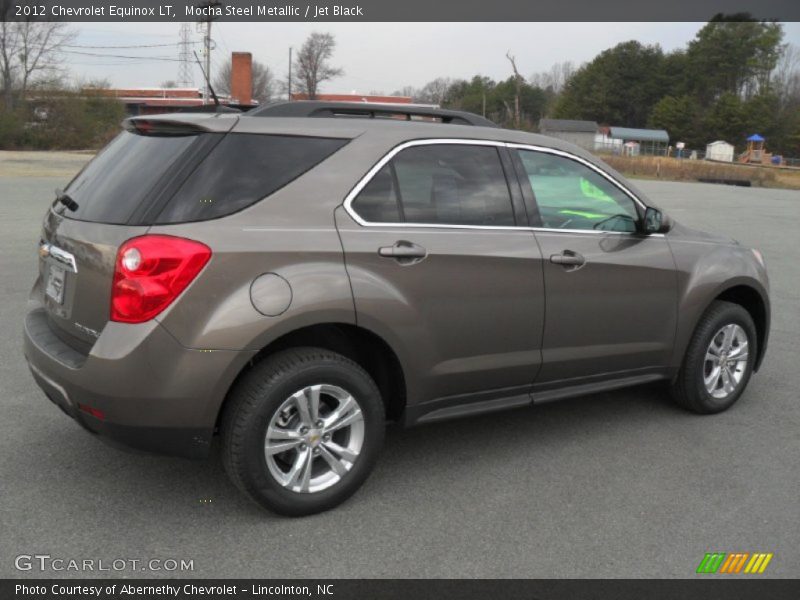 Mocha Steel Metallic / Jet Black 2012 Chevrolet Equinox LT