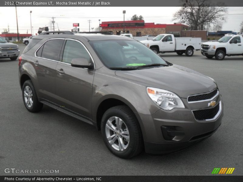 Mocha Steel Metallic / Jet Black 2012 Chevrolet Equinox LT