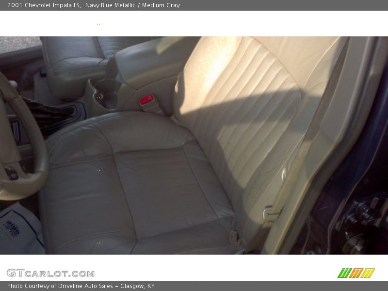 Navy Blue Metallic / Medium Gray 2001 Chevrolet Impala LS