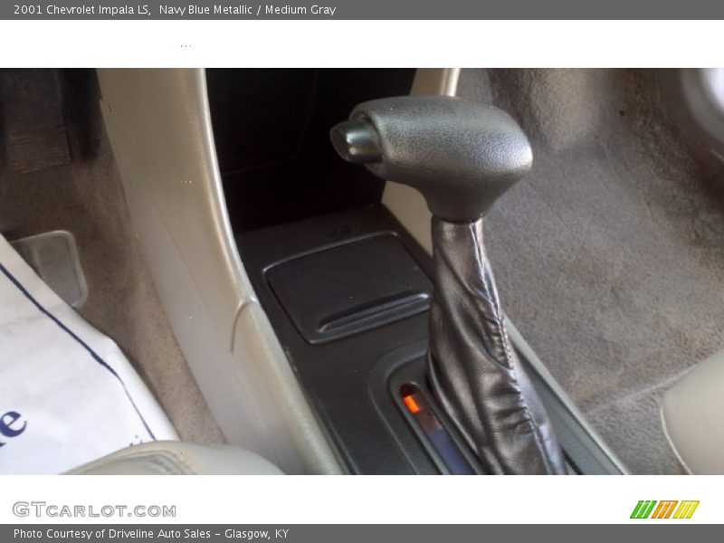 Navy Blue Metallic / Medium Gray 2001 Chevrolet Impala LS