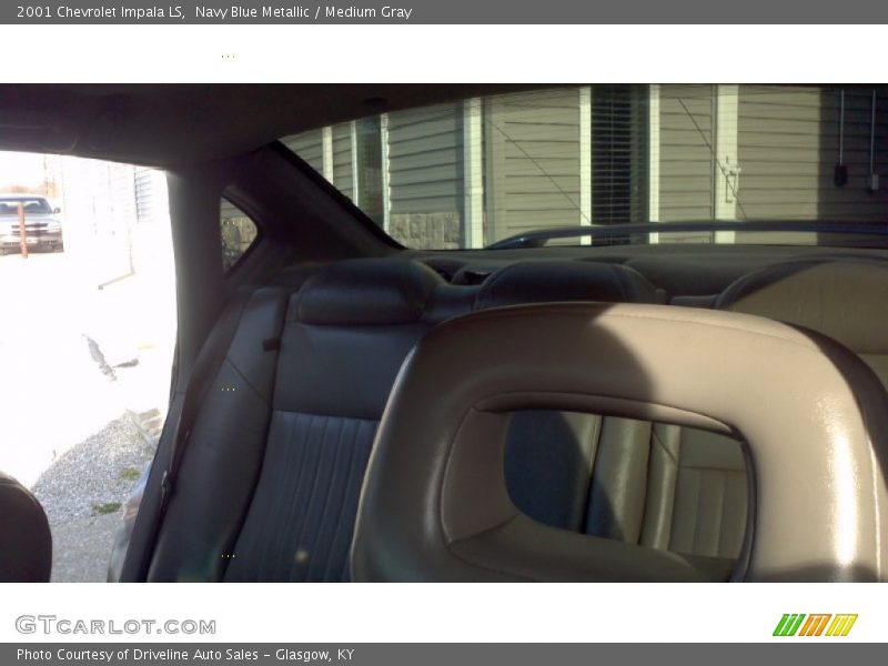 Navy Blue Metallic / Medium Gray 2001 Chevrolet Impala LS