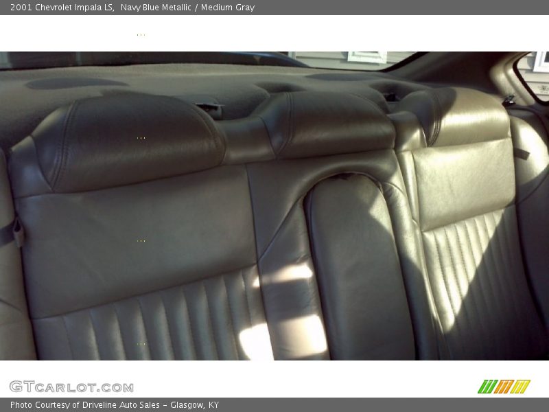 Navy Blue Metallic / Medium Gray 2001 Chevrolet Impala LS